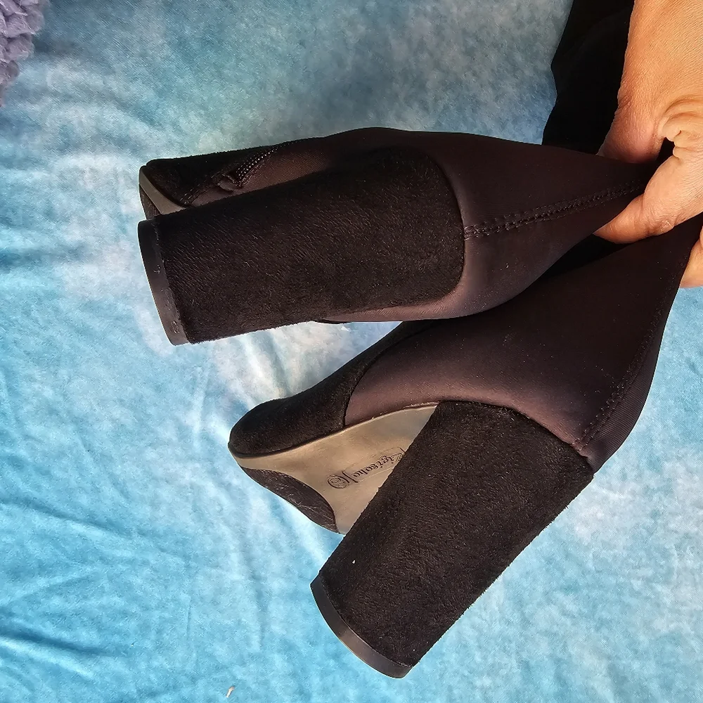 Zigi Soho Over The Knee Boots Black Sz 10M
